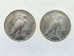 1923 & 1925 Silver Peace Dollars