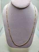 beautiful 18 k Yellow gold Chain necklace