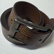 Classy Fine Quality Leather Belt, Made In Italy