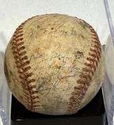 1970 Orioles Team Ball. World Champs. Signed