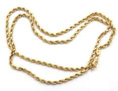 Popular 14K YG 24" Silk Rope