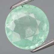 Vibrant mint green! REAL 1.98ct Nigerian Emerald!