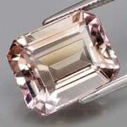 Eye clean! Untreated! 7.24ct high fire Bolivian Ametrine!