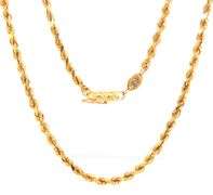 Popular 14K YG 24" Silk Rope