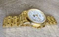 Rare Zenith El Primero Chronomaster Triple Calendar Moonphase in 18K yellow gold