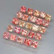 Superb 3.62ct princess cut Songean Sapphire set!