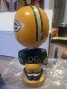 Extermely rare 1961-66 6.5” Green Bay Packers Football Bobblehead Nodder 1960s