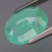 Vibrant blue green! REAL 2.19ct Nigerian Emerald!