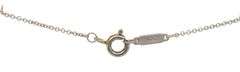 925 Sterling silver Tiffany & Co heart shaped pendant on chain