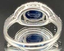 8.78CTW OVAL SAPPHIRE & DIAMOND 3-PIECE BOUTIQUE SET