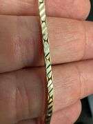 Gold Plated 925 Sterling Silver 2mm Cardano Box Chain Link Italy Necklace 18"