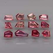 They're fancy cut and untreated! 2.22 carats of pure Sapphire!
