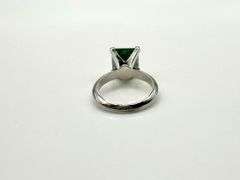 Stunning 5 Ct Russian Color Change Lab Created Alexandrite Asscher Cut Ring