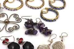 8Pairs of 925 sterling silver earrings
