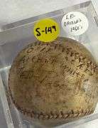 Late 1960's O's signed baseball team