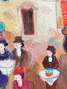 Exclusive Zule Moskowitz Original Work of Art Framed