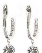 New Gabriel & Co. 0.55ctw Diamond Tassel Dangle Earrings in 14K