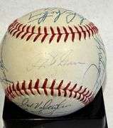 Very Nice 1982 Milwaukee Brewers Full Team ball signed