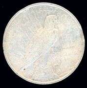 1922 Peace Silver Dollar