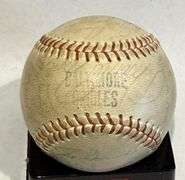 1960's O's signed baseball team