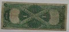 $1 Series of 1917 Landing of Columbus US Note