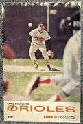 1963 Baltimore Orioles Official Yearbook & Memorial Stadium Souvenir Program Lot
