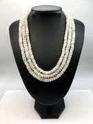 Natural Large 844 Cttw Mined From The Earth Luminisent Moonstone Necklace