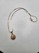 Very Unique Pendent 14K Gold  Chain with18k gold pendent, Pure gold nugets