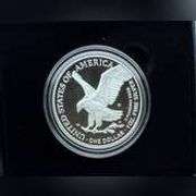2022 W Proof Silver Eagle with Box & Paper