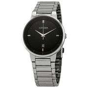 Citizen Corso Black Dial Quartz Men's Stainless Steel Watch