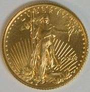 Superb Gem BU 1996 $5 American Gold Eagle coin