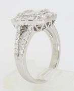 EFFY Diamond Mosaic Ring in 18k White Gold