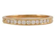 Tiffany & Co. 0.30ctw Diamond Channel Set Band Ring in 18K