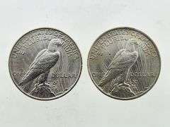 1922 & 1923 Silver Peace Dollars