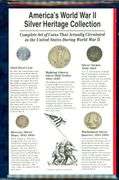 America's WWII Silver Heritage Collection Coins in Folio
