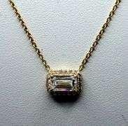 2.5 CTTW Colorless VVS1 Lab Grown Diamond & 14KT Gold Pendant