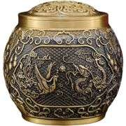 Feng Shui Brass Wealth Jar