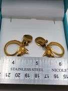 Very Rare Vintage 18k gold earrings