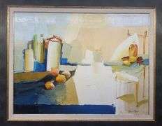 Adriana Naveh Original Painting On Canvas, Hand Signed