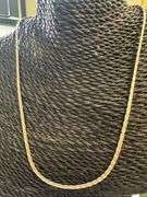 Sterling Silver Diamond-Cut Flat Rope Chain 3.8mm Solid 925 Italy New Necklace 20"