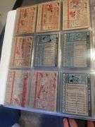 130, Huge Most Rare Vintage baseball Card Lot Collection In Pages Of Vintage Albums