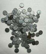 110 1943 P &D Higher Grade Steel Cents