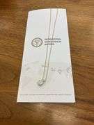 BRAND NEW I.G.I CERTIFIED 14K YELLOW GOLD DIAMOND NECKLACE