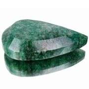 Huge Certified 1730 Ct Natural Mined Emerald From The Earth  Solitaire