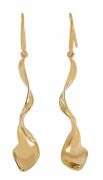 Tiffany & Co. Frank Gehry Orchid Drop Earrings in 18K