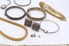Group Lot of Silver and Custom Jewelry