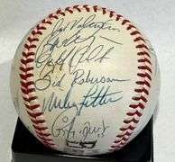Very Nice 1982 Milwaukee Brewers Full Team ball signed