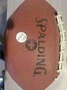 Authograph HOF Baltimore Colt Art Donovan Foot Ball