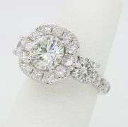 Custom Platinum Ring Crafted with 2.62CTW of Diamonds