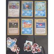 Vintage Pokémon Card Lot Binder WOTC Era + Modern Mix